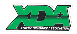 Xtreme Dragbike Association Decal (4.75" x 2") GREEN