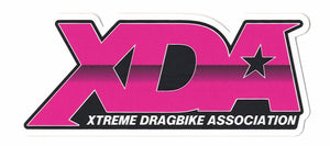 Xtreme Dragbike Association Decal (4.75" x 2") PINK