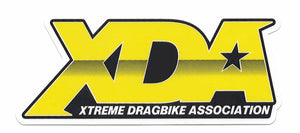 Xtreme Dragbike Association Decal (4.75" x 2") YELLOW